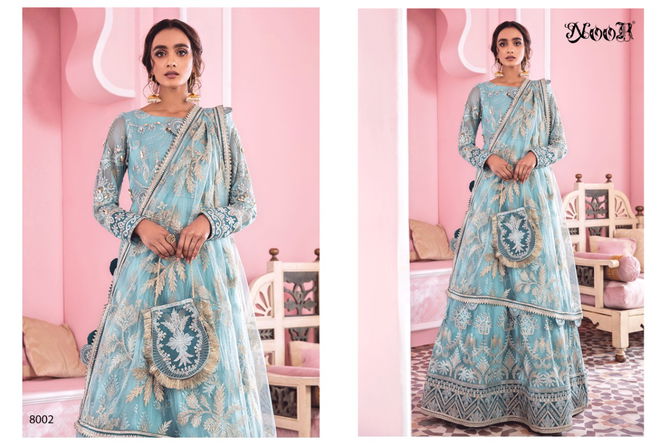 Noor Iznik Latest  Heavy Emroodery Dimond Work Pakistani Salwer suit Collection 